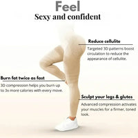 Cellulite 3D Sculpt Leggings | High-Waisted Butt Lift & Tummy Control Yoga Pants